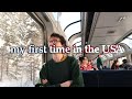 NYC to LA BY TRAIN | A 3000-mile no-fly travel film inc. Amtrak California Zephyr in coach in winter