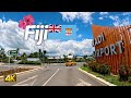 Drive from Nadi Airport to the Fiji Marriott Resort Momi Bay arriving in a Tropical Thunderstorm 🇫🇯