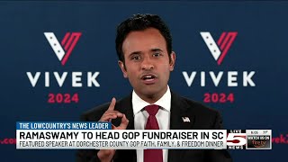 VIDEO: Ramaswamy slated to headline SC county GOP fundraiser in return to early voting state