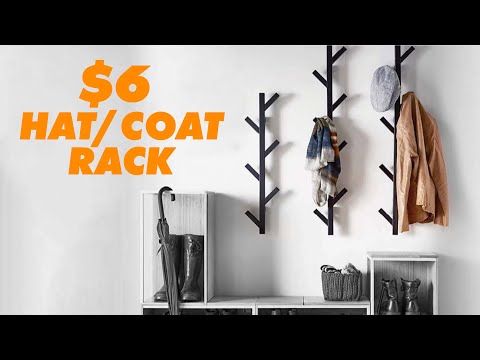 DIY Hat Rack DIY Hat Rack