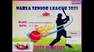 NARLA SENIOR LEAGUE 2021- LIVE || ABHIMATHA TV||