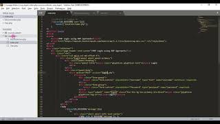Login Form using PHP PDO Approach Tutorial Demo