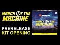 MTG March of the Machine Prerelease Kit Opening (WotC Sponsored)