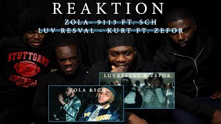 Zola - 9113 ft. SCH | Luv Resval - Kurt ft. Zefor | 🇩🇪 GERMANS REACT TO FRENCH RAP 🇫🇷 | TOMMY B.