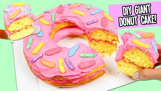 How to Make a Delicious Giant Sprinkle Donut Cake | Fun & Easy DIY Treats to Try at Home!