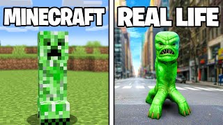 Minecraft Mobs in REAL LIFE