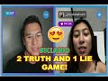 (PT. 02) #KIANO KIARA AT GINO TWO TRUTH AND ONE LIE GAME!