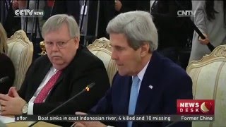 Kerry, Lavrov hold talks on Syria, Ukraine