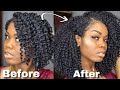 clip in hair extensions for natural hair | Organique clip in-coily water