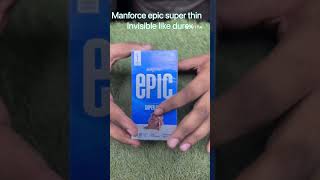 Manforce epic condom unboxing best condom invisible condom like durex