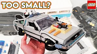 LEGO DeLorean Size Comparison! Too Small?