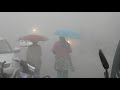 kodaikanal heavy mist and heavy rain