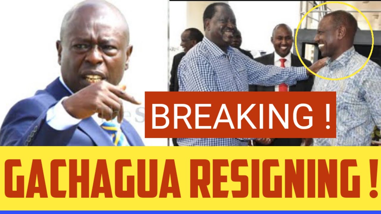 STRANGE RESIGNATION LOOMS ! ANGRY Gachagua PULLS OUT OF PARLIAMENT ! As ...