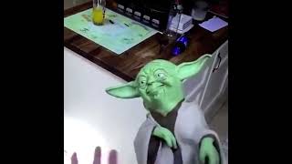 Yoda gets slapped