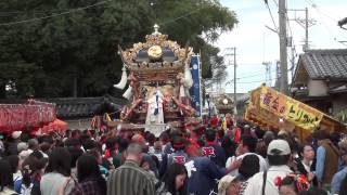 平松屋台3　2013　魚吹八幡神社秋祭り　昼宮