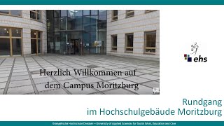 Rundgang: im Hochschulgebäude Moritzburg | Evangelische Hochschule Dresden