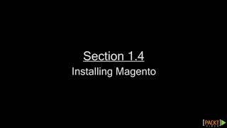 Getting Started with Magento