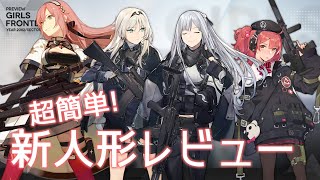 [ドルフロ] 超簡単! 新人形レビュー