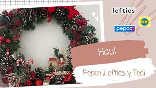 Haul deco y más en Pepco,Tedi y Lefties 🎄🎄🎄🎄🤪