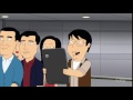 Family Guy- Giant Samsung phone becomes Kia car