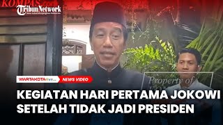 Ini Kegiatan Hari Pertama Jokowi Setelah Tidak Jadi Presiden