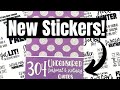 New Mojo Jojoplans Sticker Book Flip Through | Uncensored Seasonal & Holiday Quotes