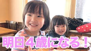 明日で４歳？？おいしいごはんを食べてごきげんのまーなな♡【ココロマン普段の様子】