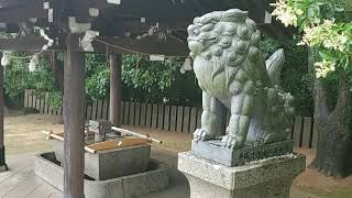 Japanese Shinto Shrine in Tainohata, Kobe, Japan