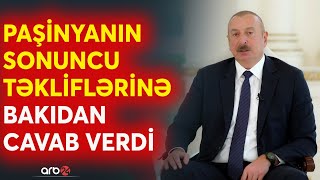 Prezidentdən Paşinyanın komandasına kritik sülh şərti: Tarixi saziş üçün ən mühüm nüansı vurğuladı