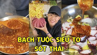 Bạch Tuộc Nhật siêu to sốt thái chỉ với 5 phút đãi khách tại nhà mùa Tết cực ngon nha