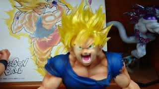 超像Artコレクションドラゴンボール改スーパーサイヤ人孫悟空Ver.2クリアーヘアー版☆オレはおこったぞーーー!!!フリーザーーーッ!!!あててみろよ☆メディコスエンタテインメントフィギュア紹介