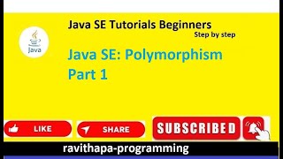 Java SE: Polymorphism Part 1