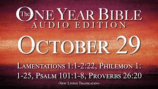 October 29 - One Year Bible Audio Edition