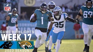 Carolina Panthers vs. Jacksonville Jaguars | 2023 Week 17 Game Highlights
