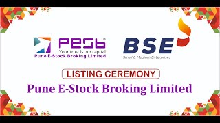 Listing Ceremony of Pune E - Stock Broking Limited.