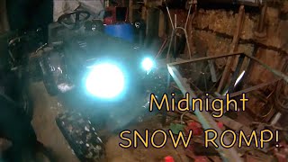 Midnight Snow Romp