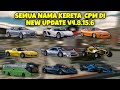 SEMUA NAMA KERETA di Car Parking Multiplayer 4.8.15.6