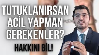 Tutuklama Kararına İtiraz Nasıl ve Nereye Yapılır? Tutukluluğa İtiraz Dilekçesi Nasıl Hazırlanır?