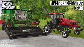 Swathing On A CONTRACT!? - Farming Simulator 25