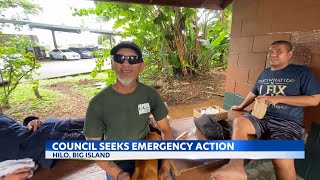 Hilo community voices concerns over squatters around luxury hotels