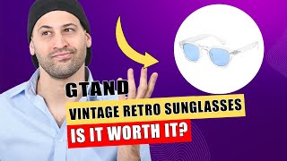 Gtand Unisex Vintage Retro Round Style Tinted Sunglasses For Men Women 46mm