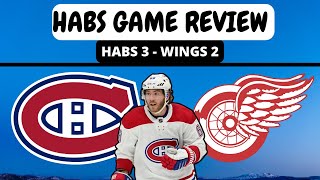Habs VS Red Wings Game Review - November 8th, 2022