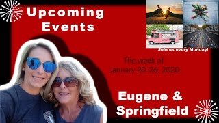 What's going on in Eugene/Springfield? 2020