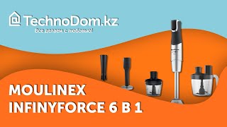 Блендер погружной Moulinex Infinyforce Pro 6 в 1 || Techno-Обзор