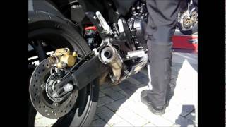 G\u0026G GP exhaust sound on Honda CBR600F 2011-2013