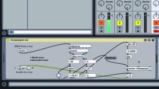Ned Rush = MaxForLive building live samplers.