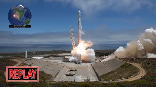 REPLAY: Falcon 9 launches NROL-167 from Vandenberg (24 Oct 2024)