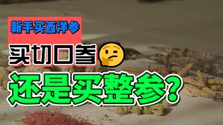 西洋参买整参还是买切口参（精简版）——老梁漫谈西洋参系列42集