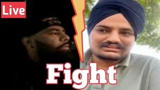 Sidhu Moosewal Live | Sidhu Moose wala Fight with Byg Byrd | Sidhu Moosewala Fight with Sunny Malton