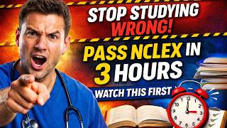 NCLEX “Cheat Code” Revealed 🔥 What NCLEX Really Asks (3-Hour Breakdown)